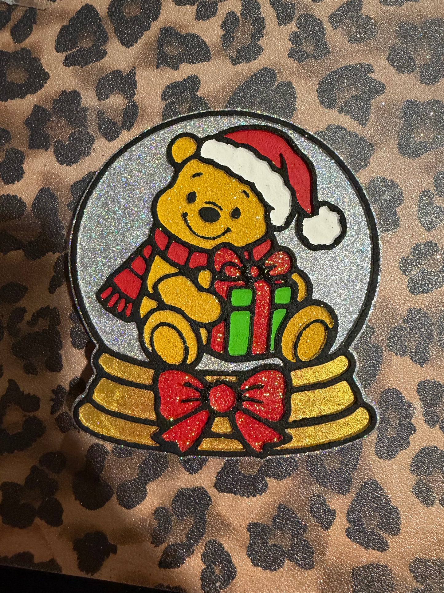 Bear snow globe