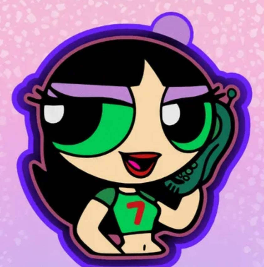 Green girl