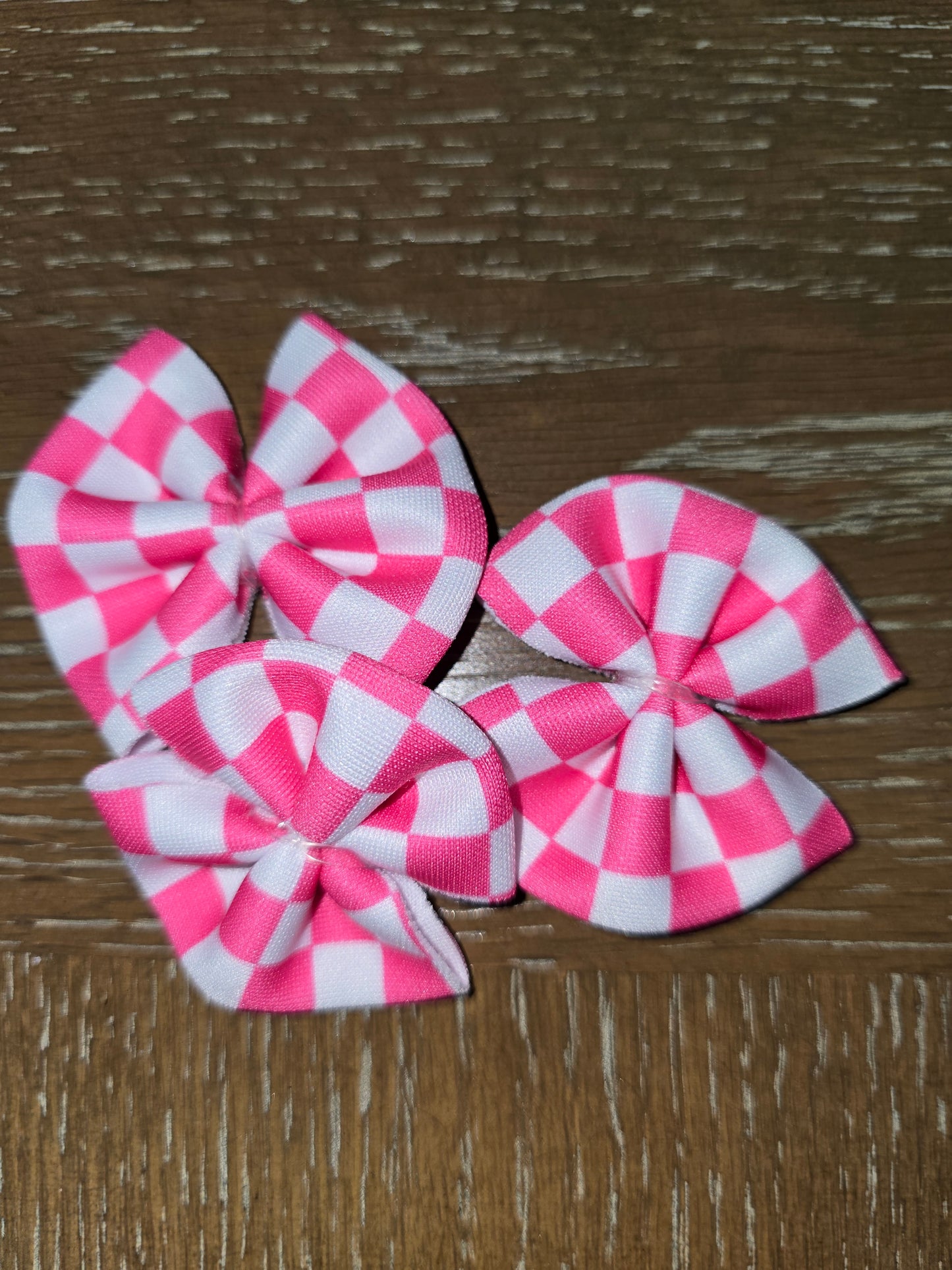 Hot pink checker