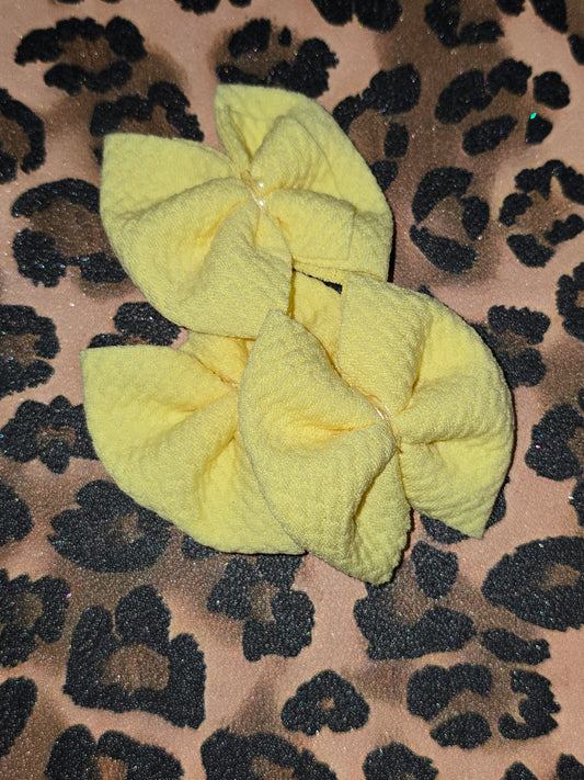 Pale yellow