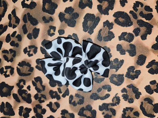 Black cow print