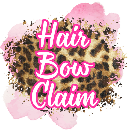 Hair bow claim